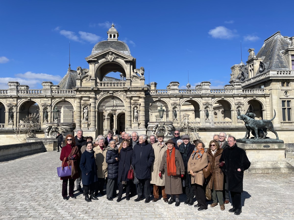 Les académiciens visitent le Domaine de Chantilly et font un point sur sa gouvernance et ses perspectives