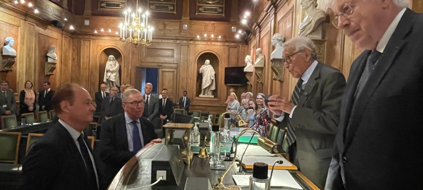 Accueil d’Olivier Grenouilleau à l’Académie