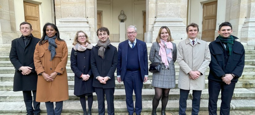 Accueil de la dernière promotion d’auditeurs au Conseil d’État