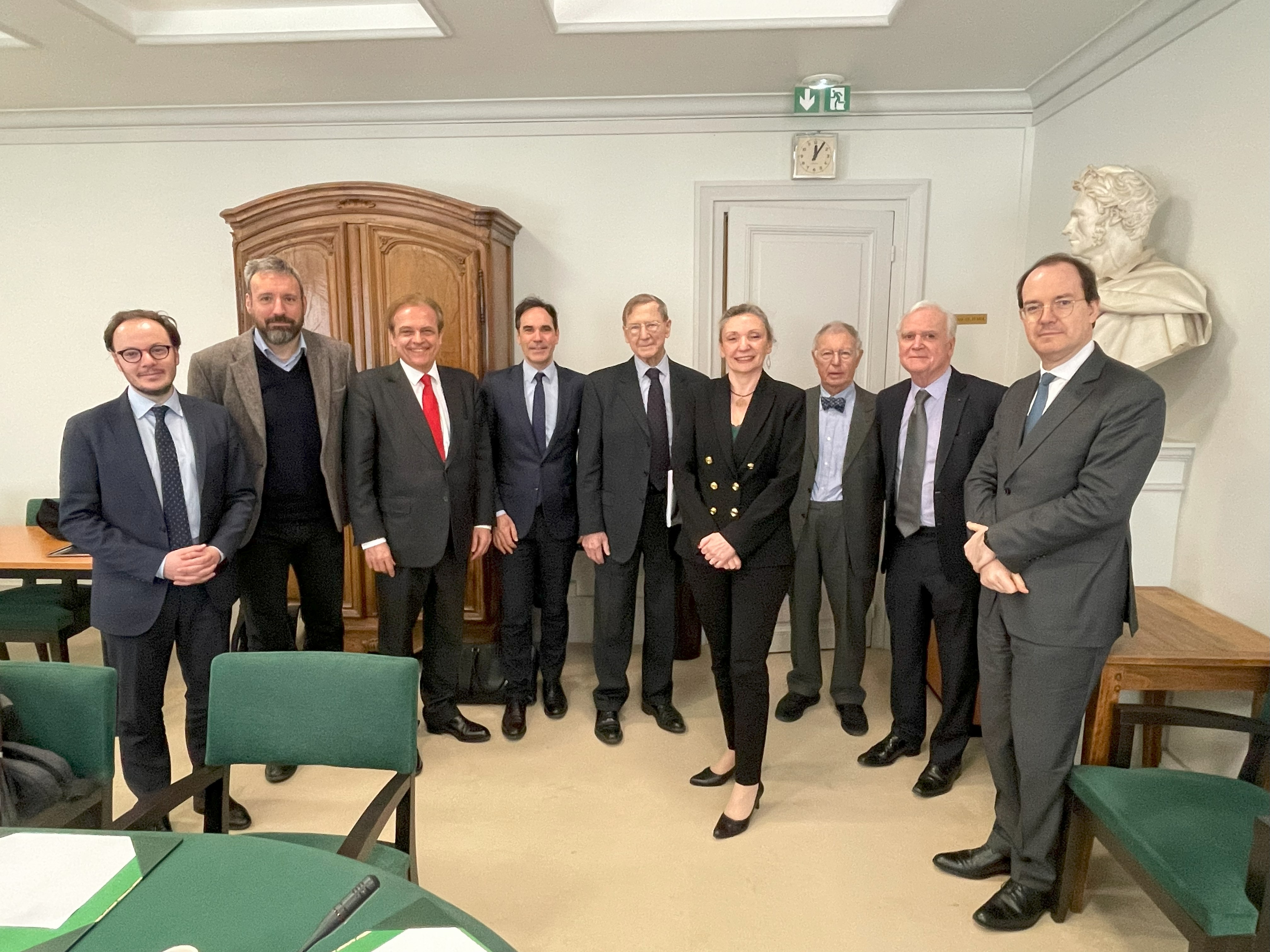 Réunion du jury du prix Solon