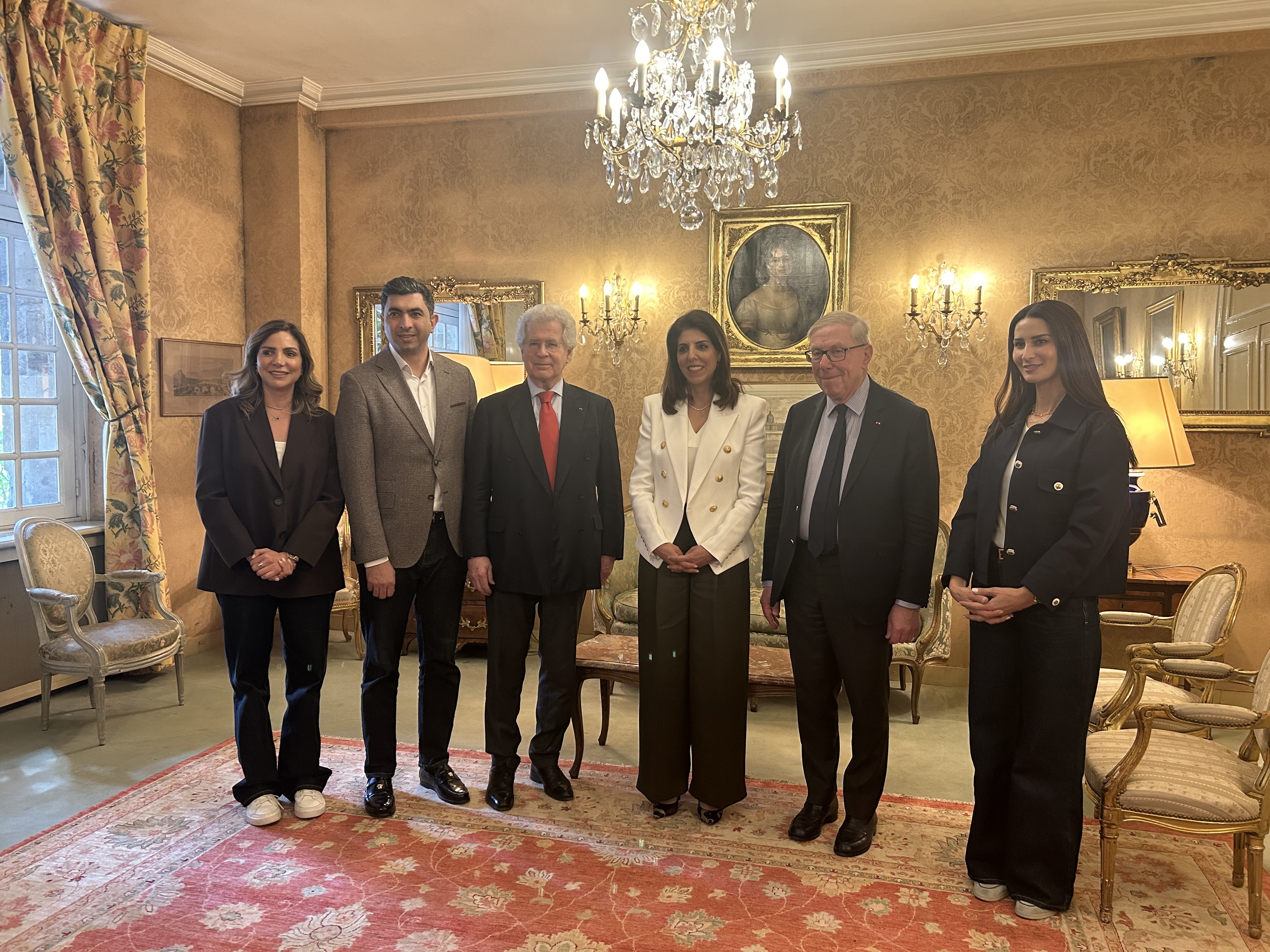 Accueil de l&rsquo;ambassadrice du Royaume de Jordanie à l&rsquo;Académie