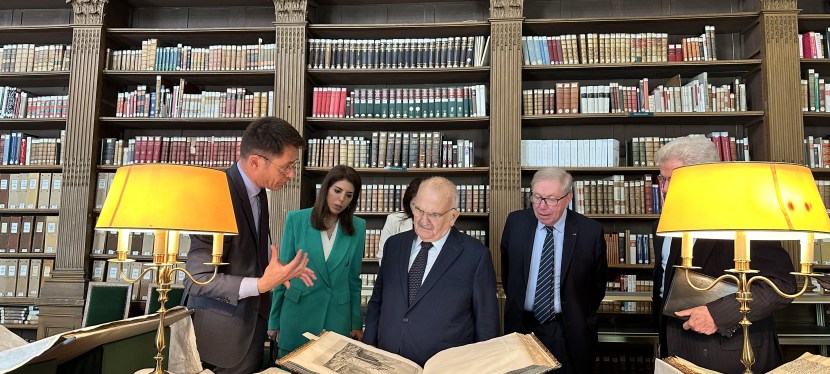 Déplacement de SAR le Prince El Hassan Bin Talal de Jordanie, associé étranger de l&rsquo;Académie