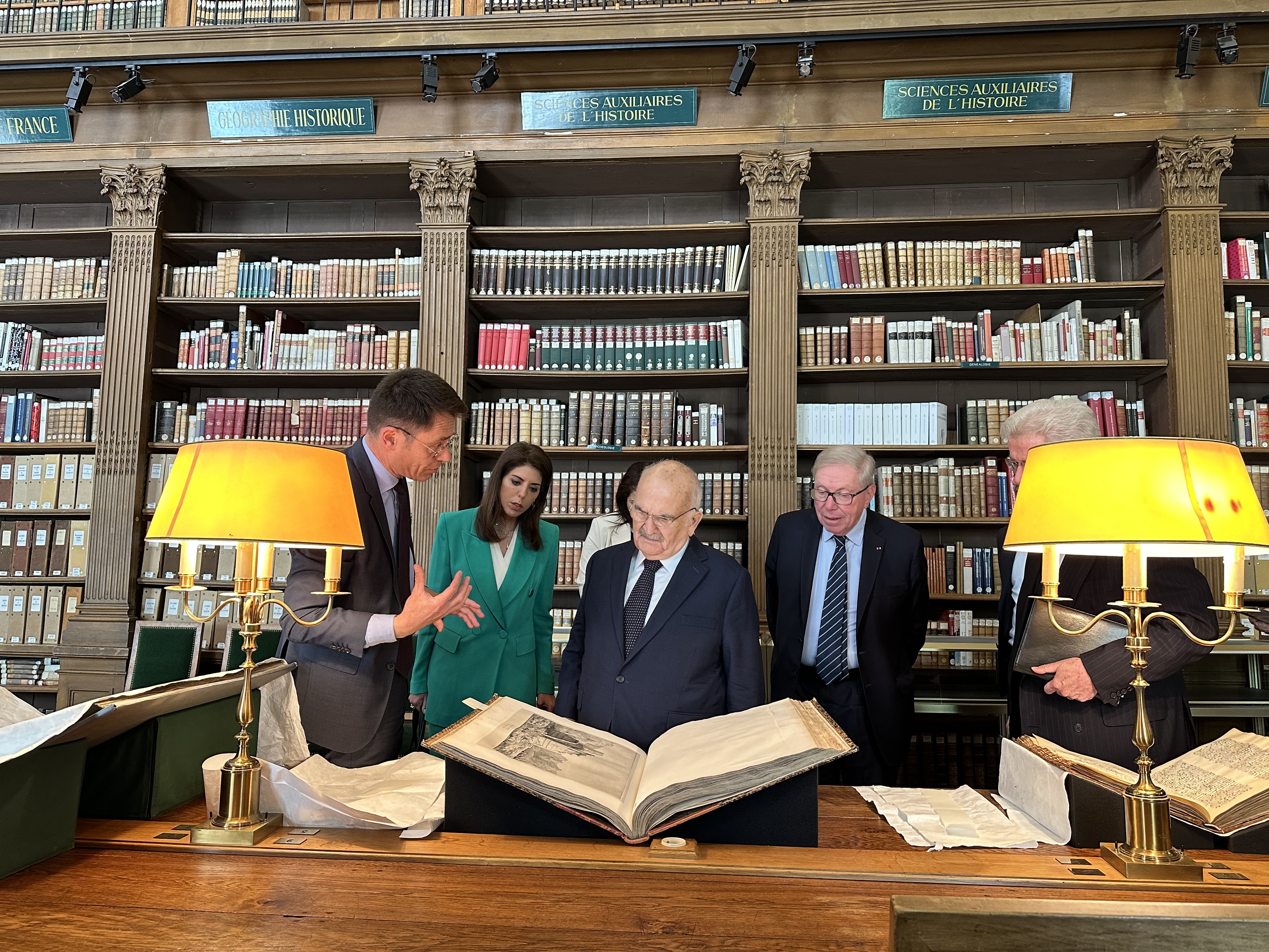 Déplacement de SAR le Prince El Hassan Bin Talal de Jordanie, associé étranger de l&rsquo;Académie