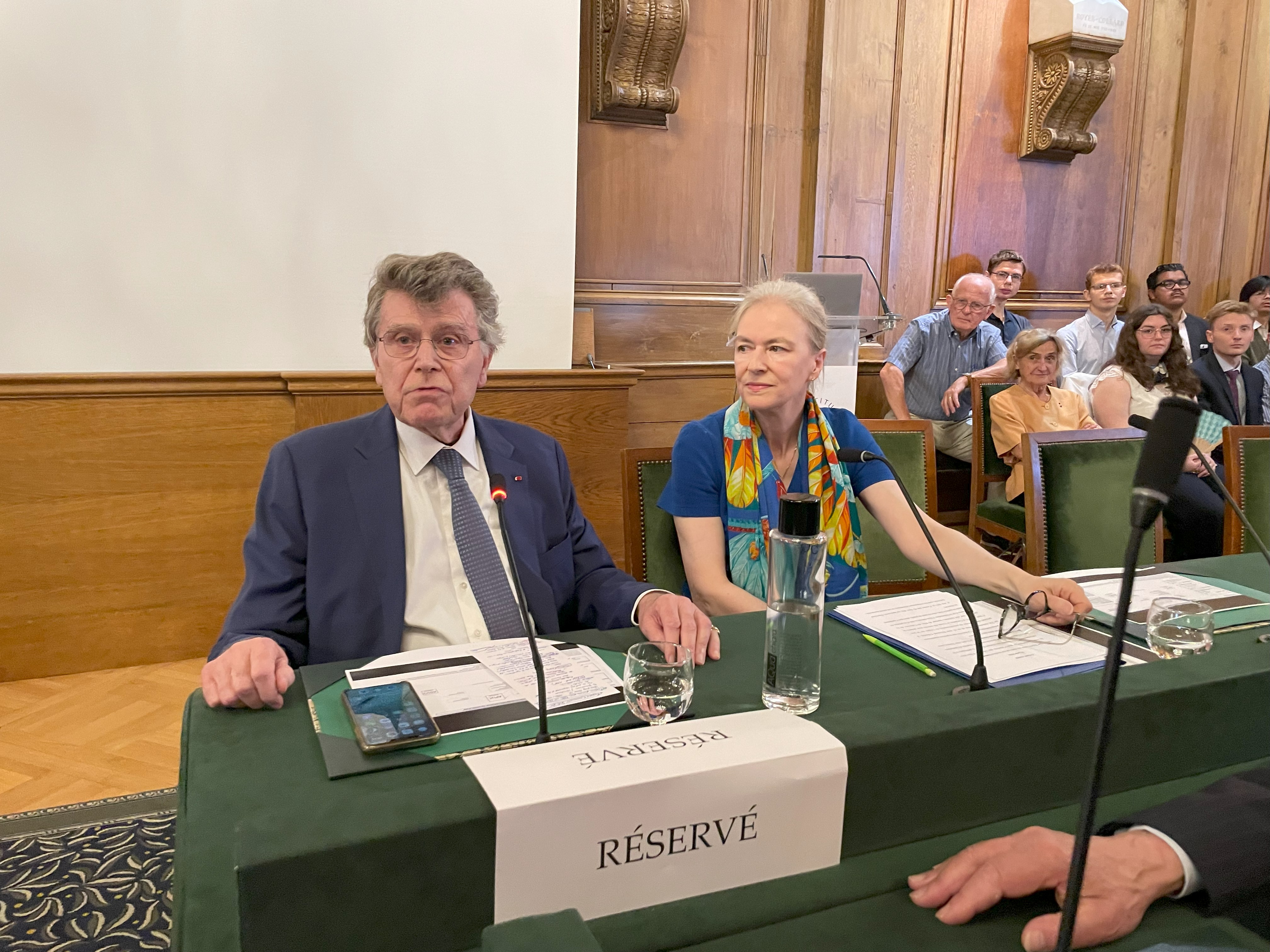 Accueil de Sabine JANSEN à l&rsquo;Académie