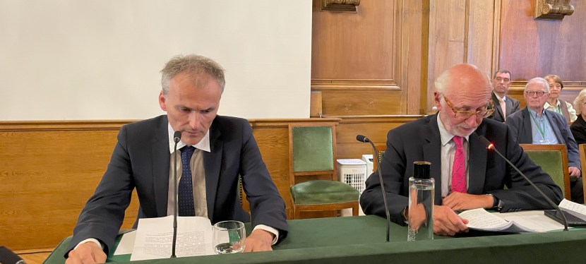 Accueil du correspondant François-Guillaume LORRAIN à l&rsquo;Académie