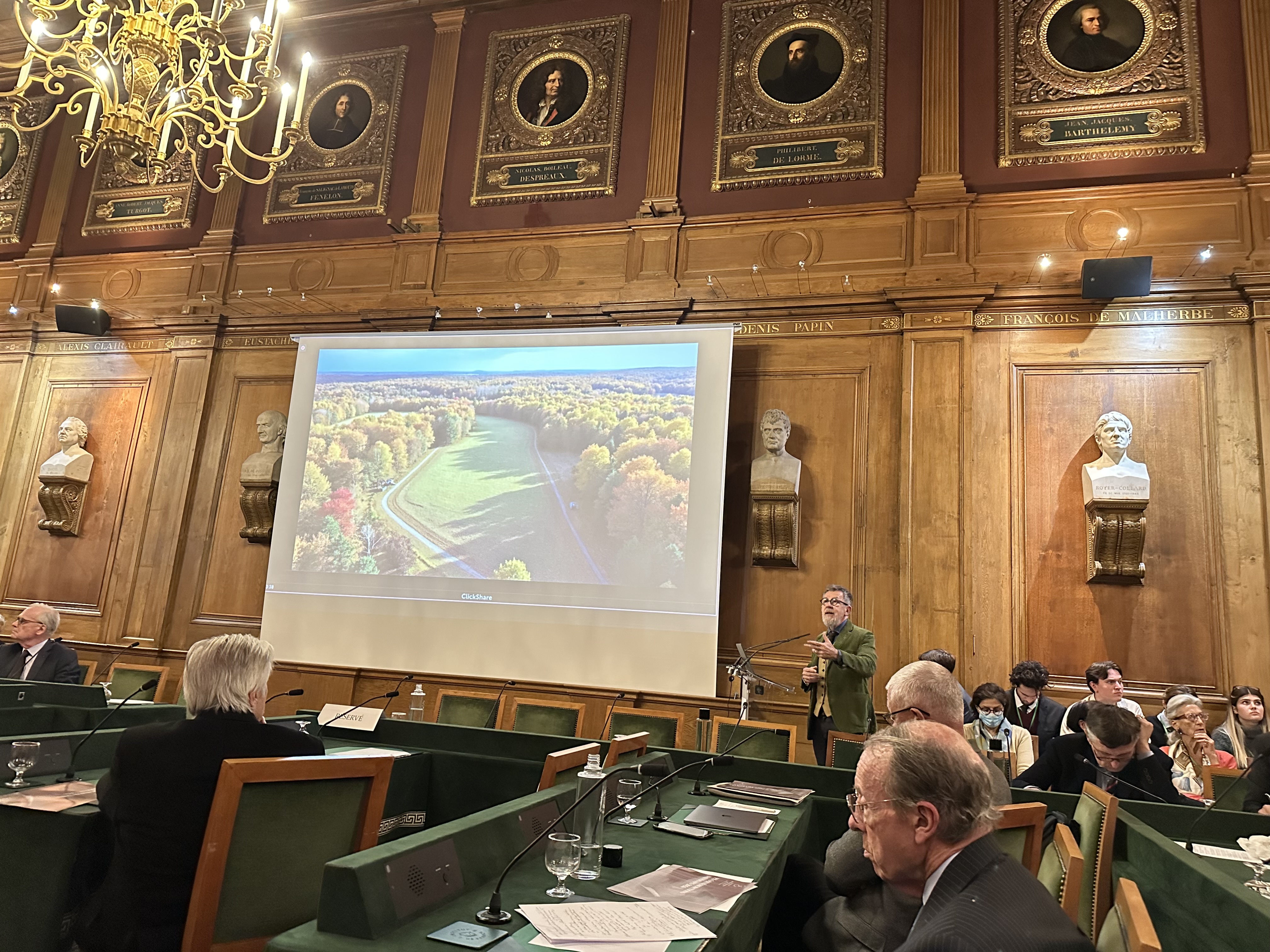 Communication de Jamy GOURMAUD « Les effets du réchauffement climatique sur les paysages français »