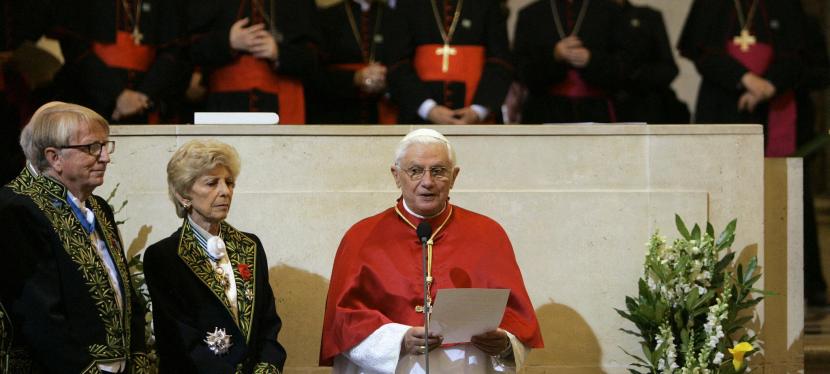 Benoît XVI et l’Académie, par Bernard Stirn